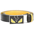 Fendi Monster Eyes Reversible Leather Belt
