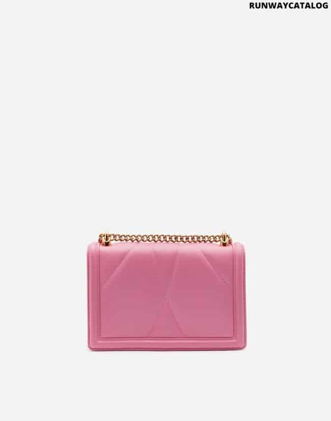 DOLCE &amp;GABBANA MEDIUM DEVOTION BAG IN MATELASSÉ NAPPA LEATHER