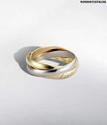 Cartier Diamond , Gold Eternity, Platinum Rings