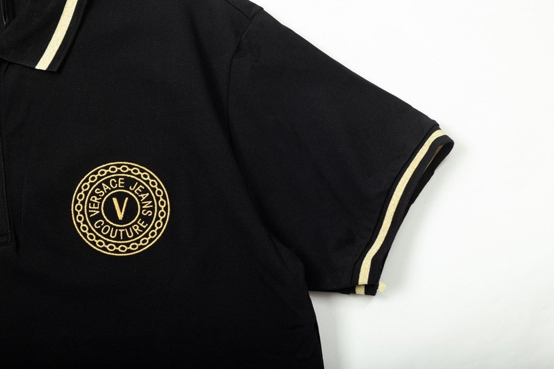 Versace V-Emblem Polo Shirt