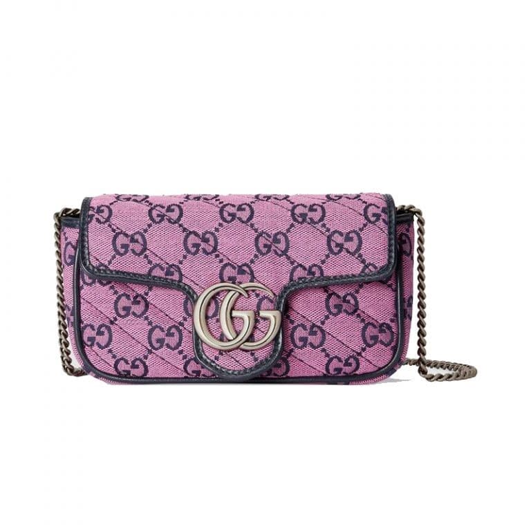 Gucci GG Marmont Multicolour Super Mini Bag
