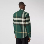 Burberry Check Cotton Flannel Shirt