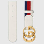 Gucci Sylvie Web belt with Double G buckle