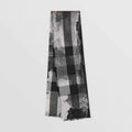 Burberry Dreamscape Print Check Lightweight Cashmere Scarf