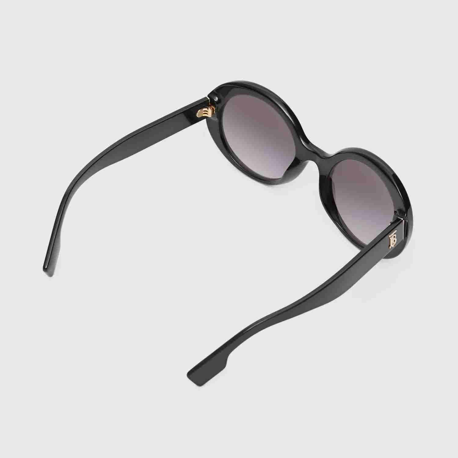 Burberry Oversized Round Frame Sunglasses
