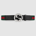 Gucci Web belt with G buckle