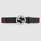 Gucci Web belt with G buckle