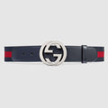 Gucci Web belt with G buckle