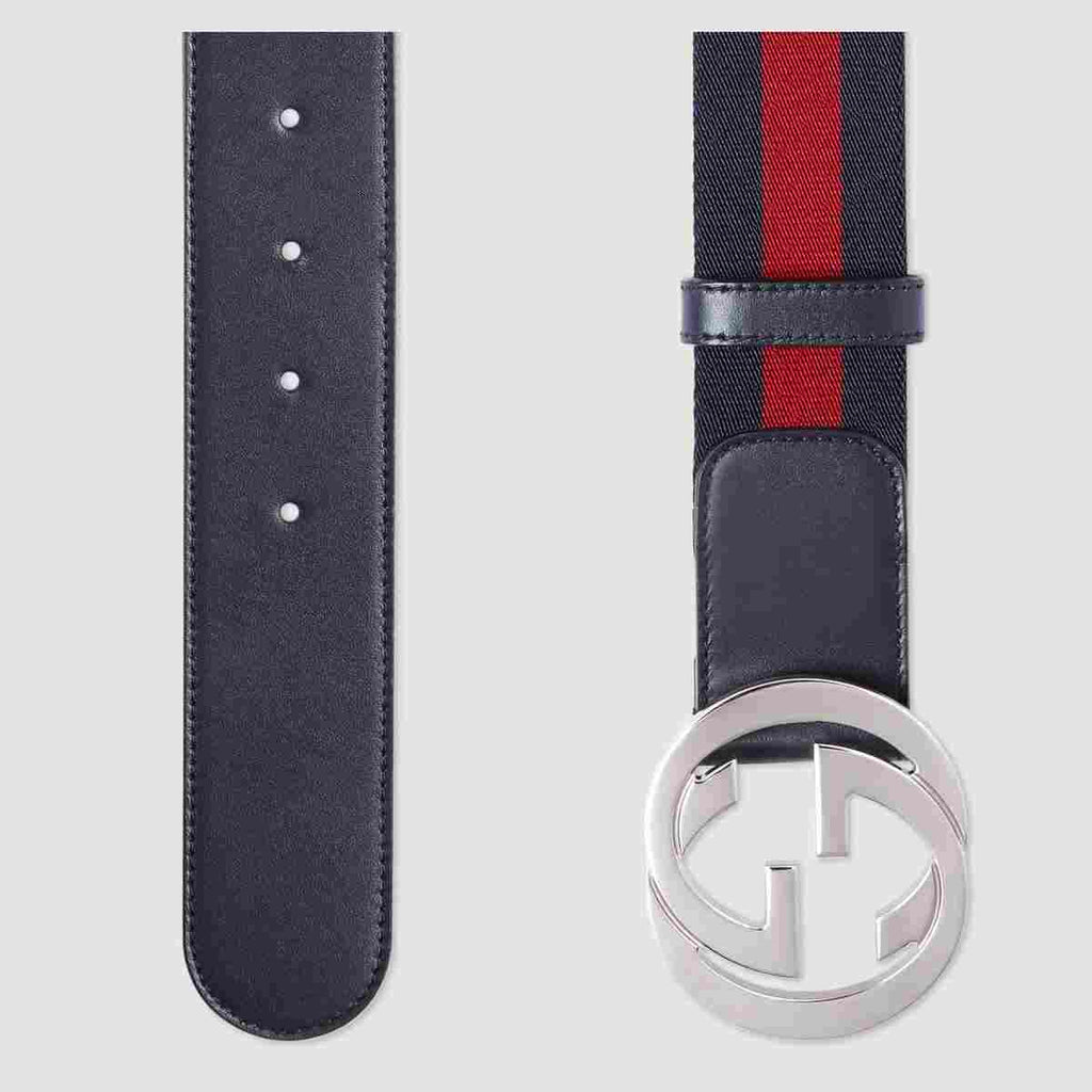 Gucci Web belt with G buckle