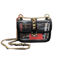 Valentino Rockstud Clear Plastic Studded Bag