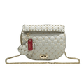 Valentino Garavani Rockstud Spike Medium Saddle Bag