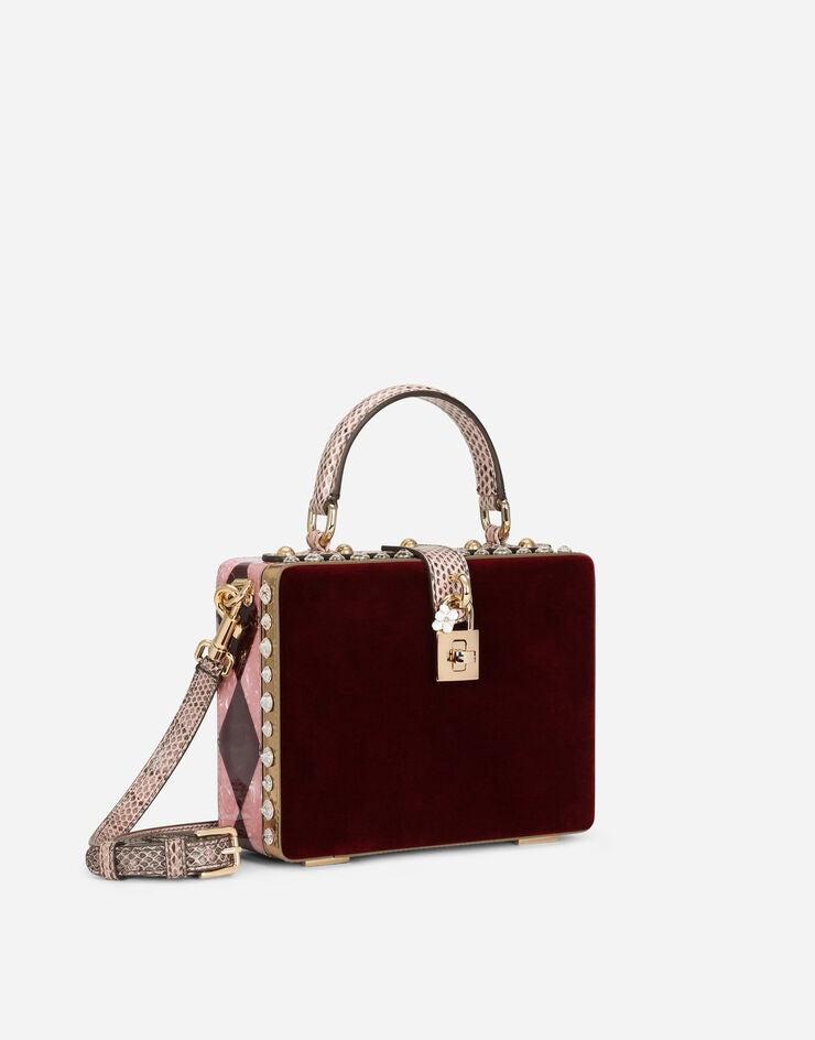 Dolce &amp; Gabbana Mother-of-pearl Dolce Box Bag