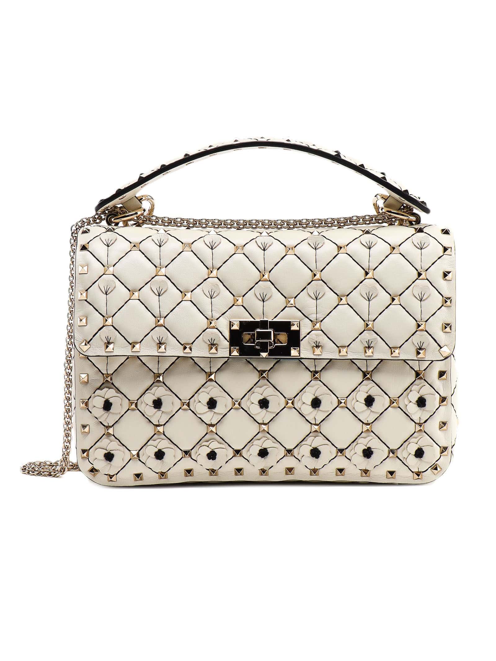Valentino Garavani Rockstud Spike Medium Shoulder Bag