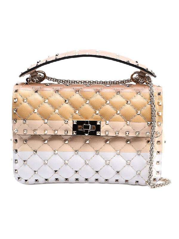 Valentino Rockstud Spike Medium Shoulder Bag