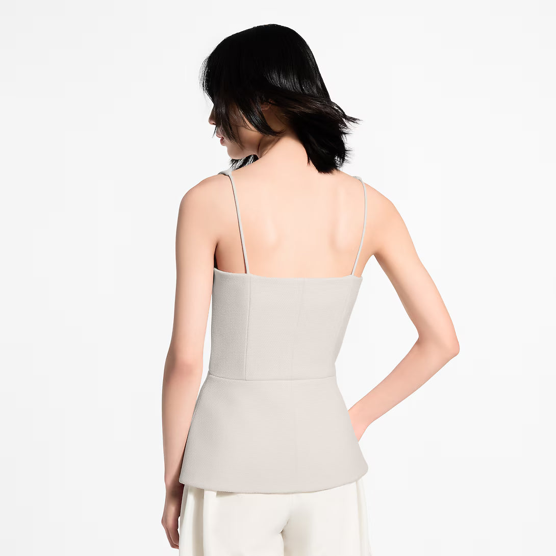 Cut-Out Waistcoat Top