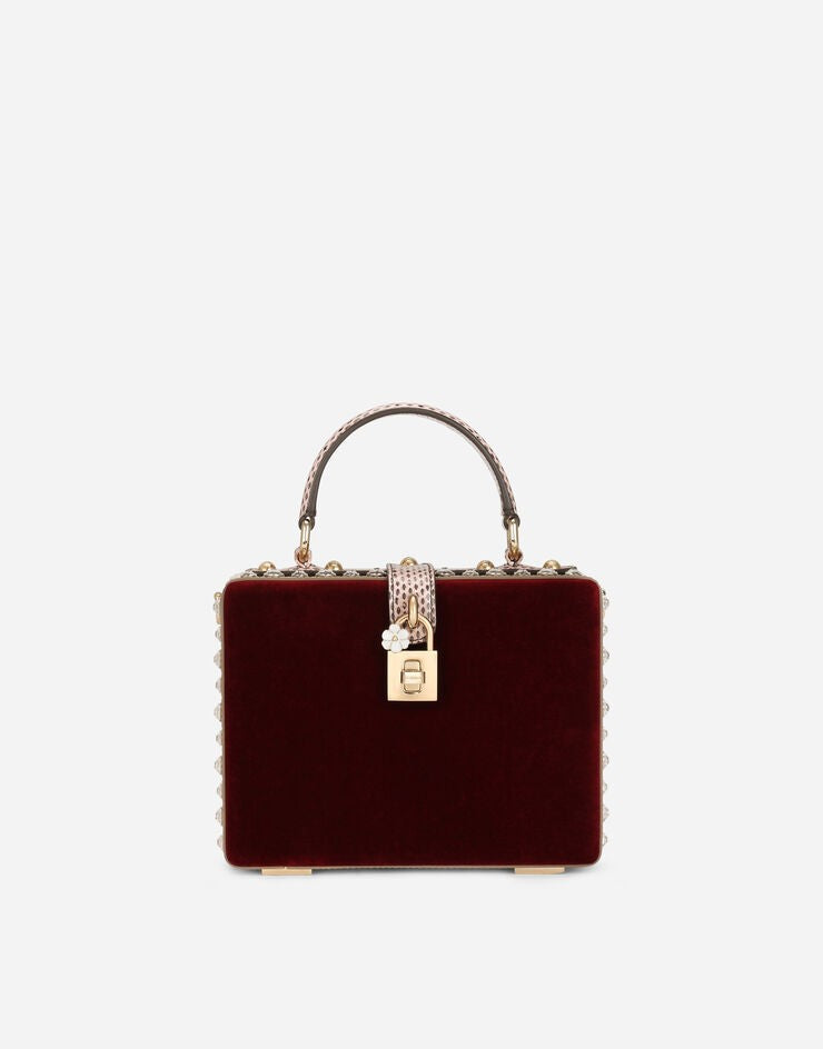 Dolce &amp; Gabbana Mother-of-pearl Dolce Box Bag