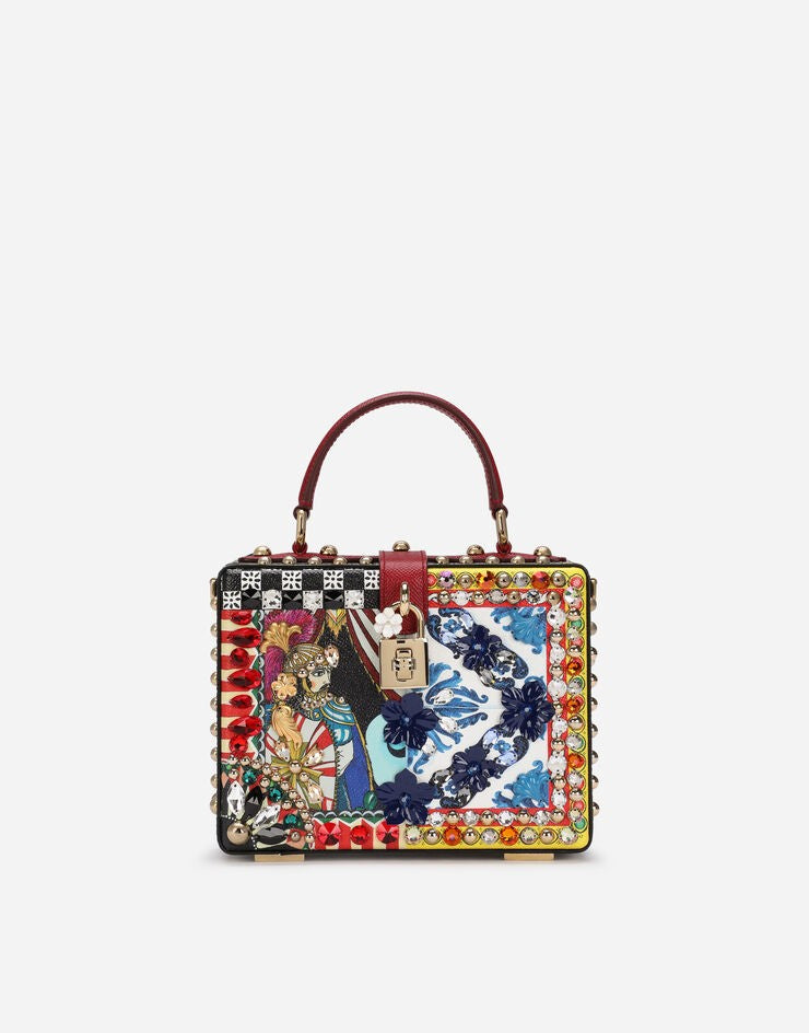 Dolce &amp; Gabbana Dolce Box bag in dauphine calfskin
