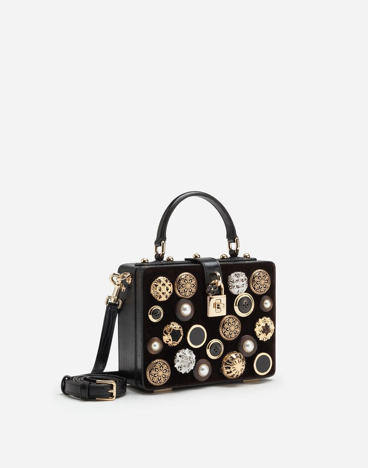 Dolce &amp; Gabbana Dolce Box Bag in Velvet