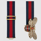 Gucci Web belt with bee