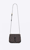 YSL SPONTINI Small satchel in smooth leather with a star print bag