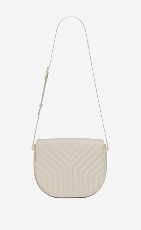 YSL JOAN satchel in “Y”-quilted leather