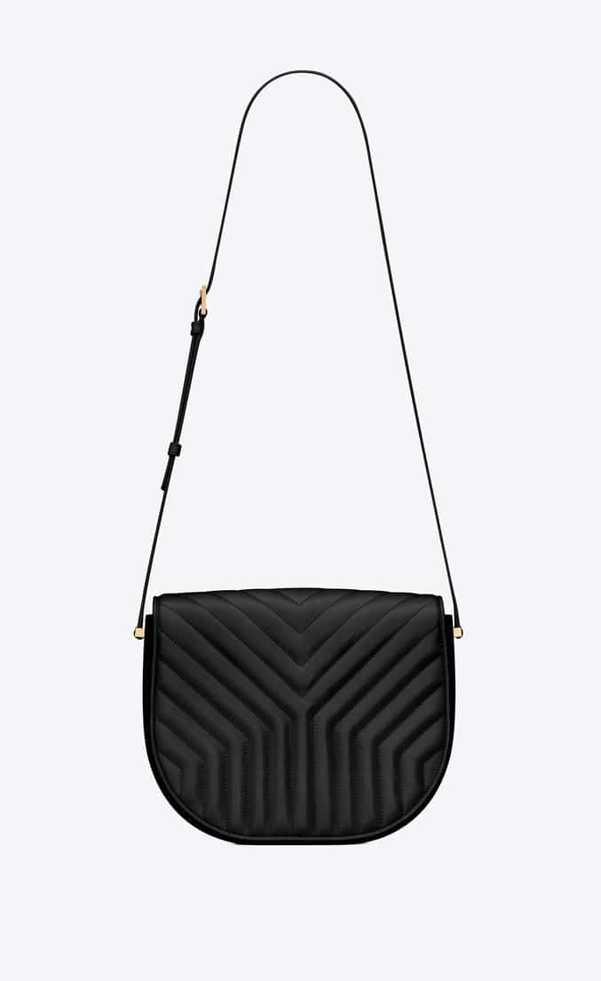YSL JOAN satchel in “Y”-quilted leather