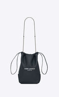YSL Teddy bucket bag in lambskin