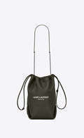 YSL Teddy bucket bag in lambskin