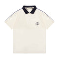 Gucci Side Stripe Logo Pique Polo