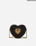 DOLCE&amp;GABBANA DEVOTION BAG IN MATELASSÉ NAPPA LEATHER