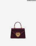 DOLCE &amp; GABBANA SMALL SATIN DEVOTION BAG