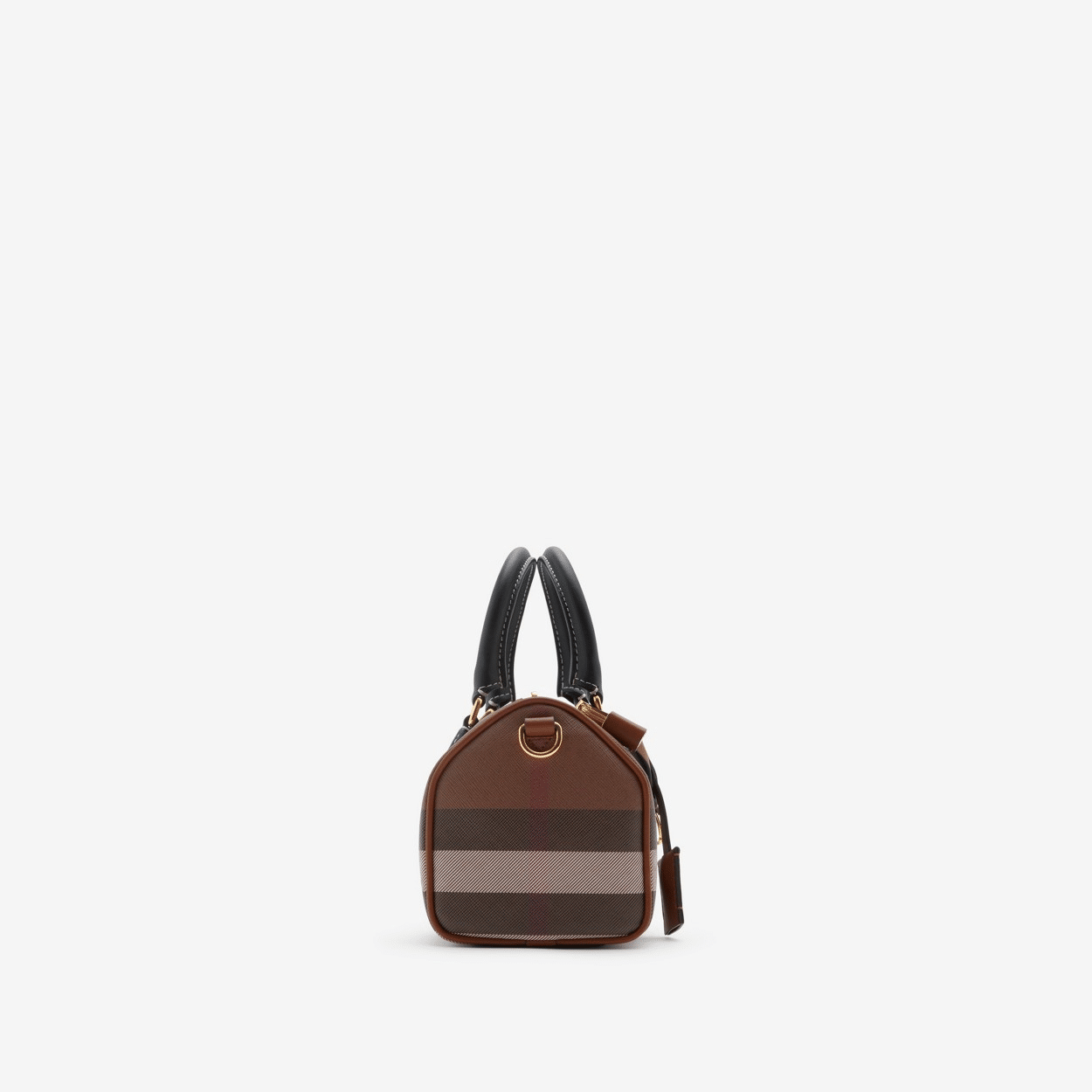 Burberry Check Bowling Bag – Compact &amp; Elegant