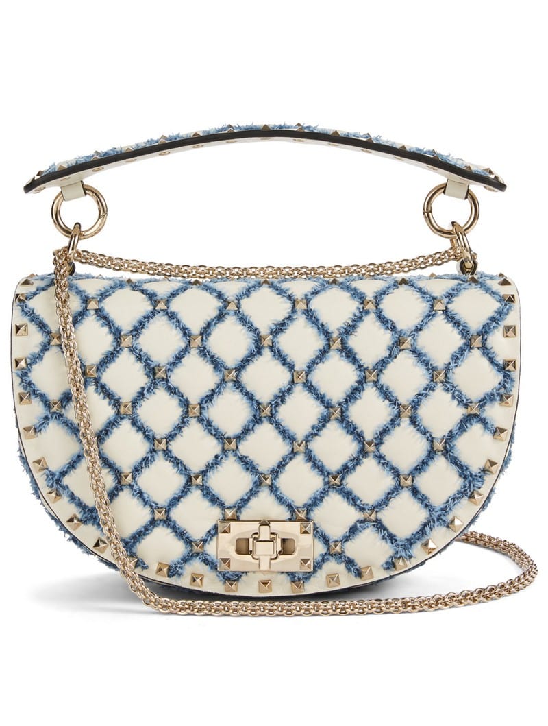 Valentino Garavani Rockstud Spike Saddle Bag