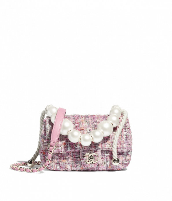 Chanel Classic Mini Pink Flap Bag