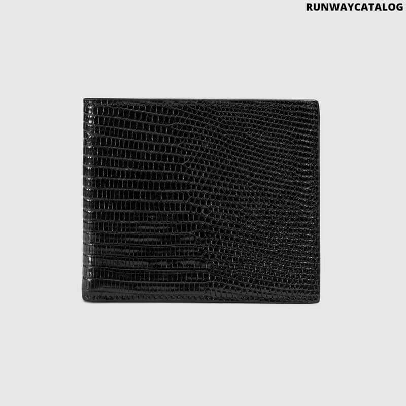 Gucci Lizard bi-fold wallet