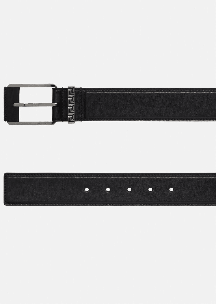 Versace Greca Leather Belt