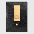 Gucci GG Marmont Leather Money Clip