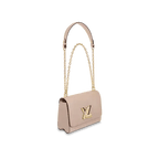 Louis Vuitton Twist MM Bag In Galet Gray