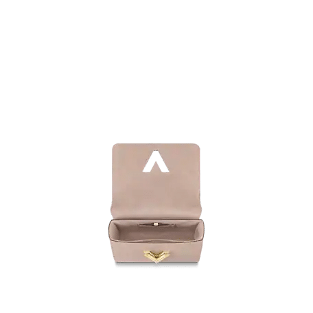 Louis Vuitton Twist MM Bag In Galet Gray