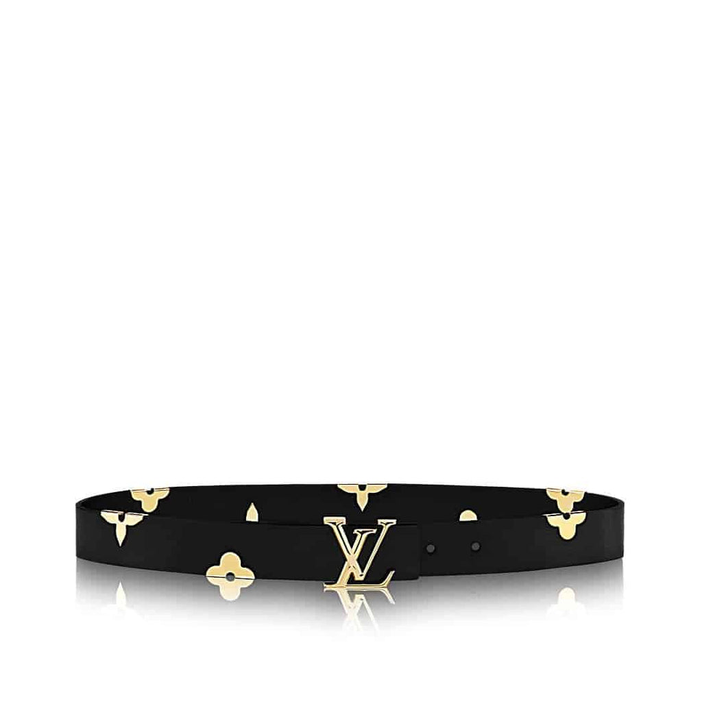LV Iconic Metallic Flowers 30mm Belt