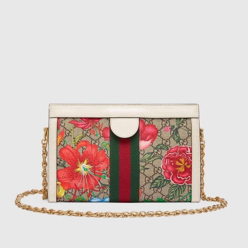 Gucci Ophidia GG Flora small shoulder bag