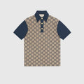 GUCCI | Maxi GG silk cotton polo