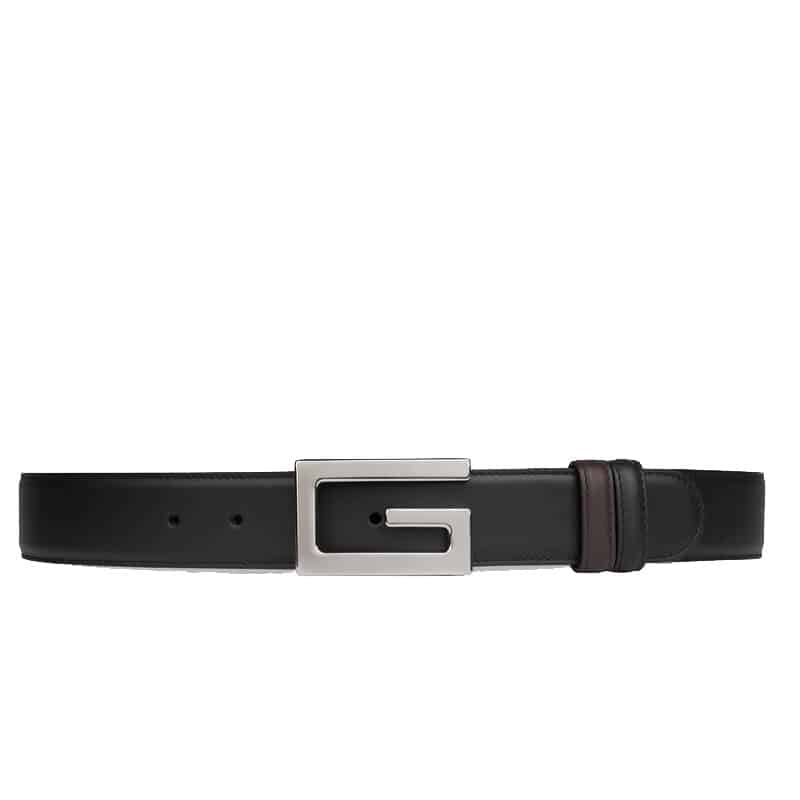 Gucci Reversible Belt with Square G Buckle