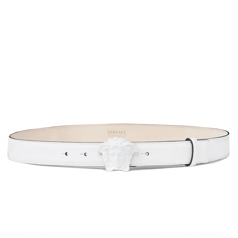 Versace La Medusa Leather Belt