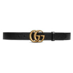 Gucci Leather belt with Double G buckle