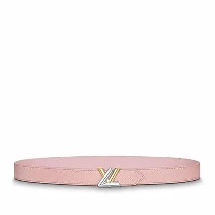 Louis Vuitton LV Twist 30mm Epi Leather Belt Pink