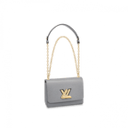 Louis Vuitton Twist MM Bag in Cloudy Gray