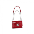 Louis Vuitton Twist MM Bag in Rubis Red