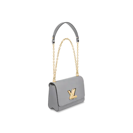 Louis Vuitton Twist MM Bag in Cloudy Gray