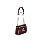 Louis Vuitton Twist MM Bag in Bordeaux Red